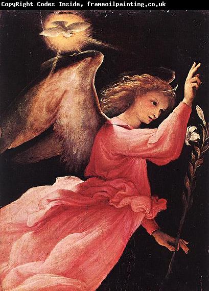 Lorenzo Lotto Angel Annunciating